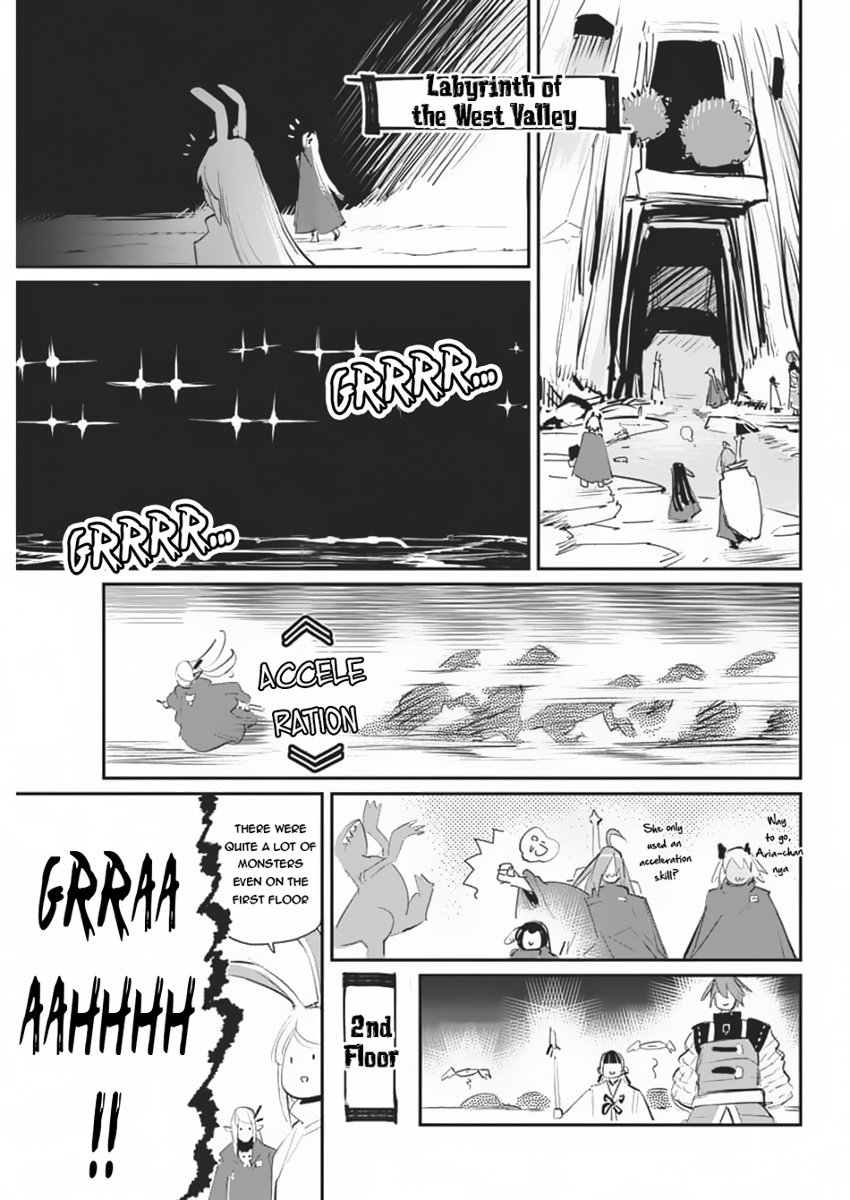 Halaman dari S-Rank Monster no "Behemoth" Dakedo, Neko to Machigawarete Elf Musume no Pet to Shite Kurashitemasu Chapter 71