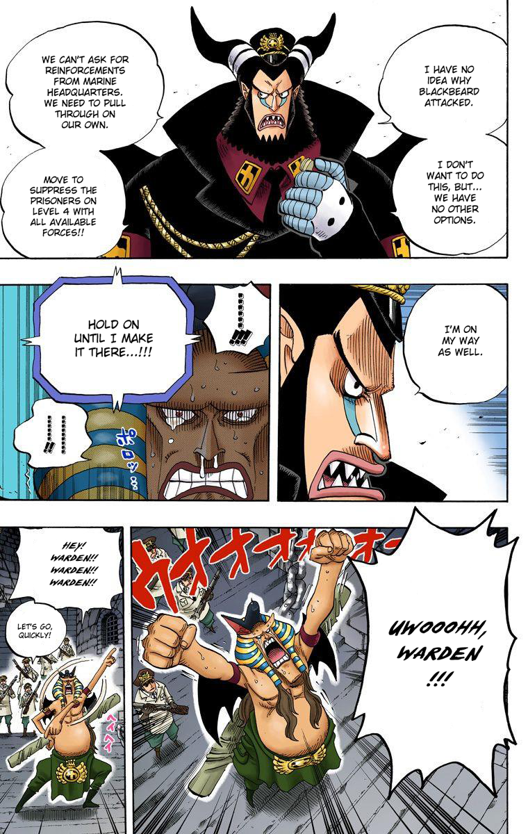 Halaman dari One Piece (Official Colored) Chapter 542
