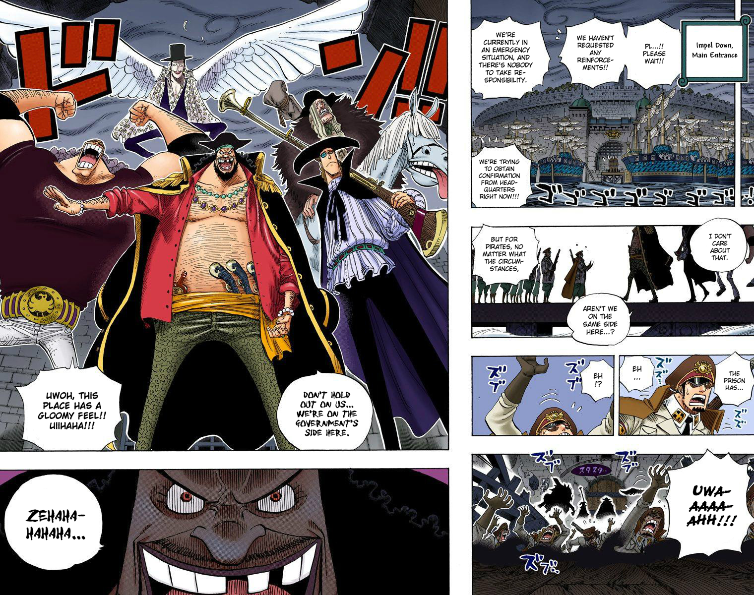 Halaman dari One Piece (Official Colored) Chapter 542