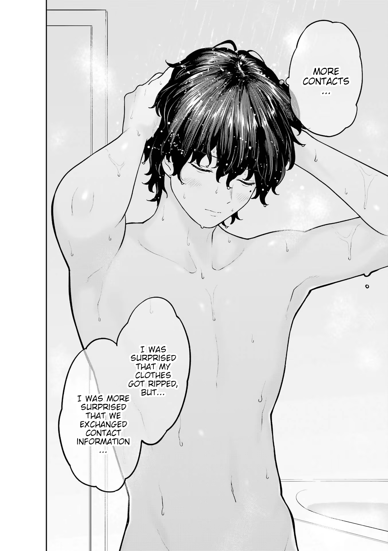 Halaman dari Kaisha to Shiseikatsu: On to Off Chapter 4.5