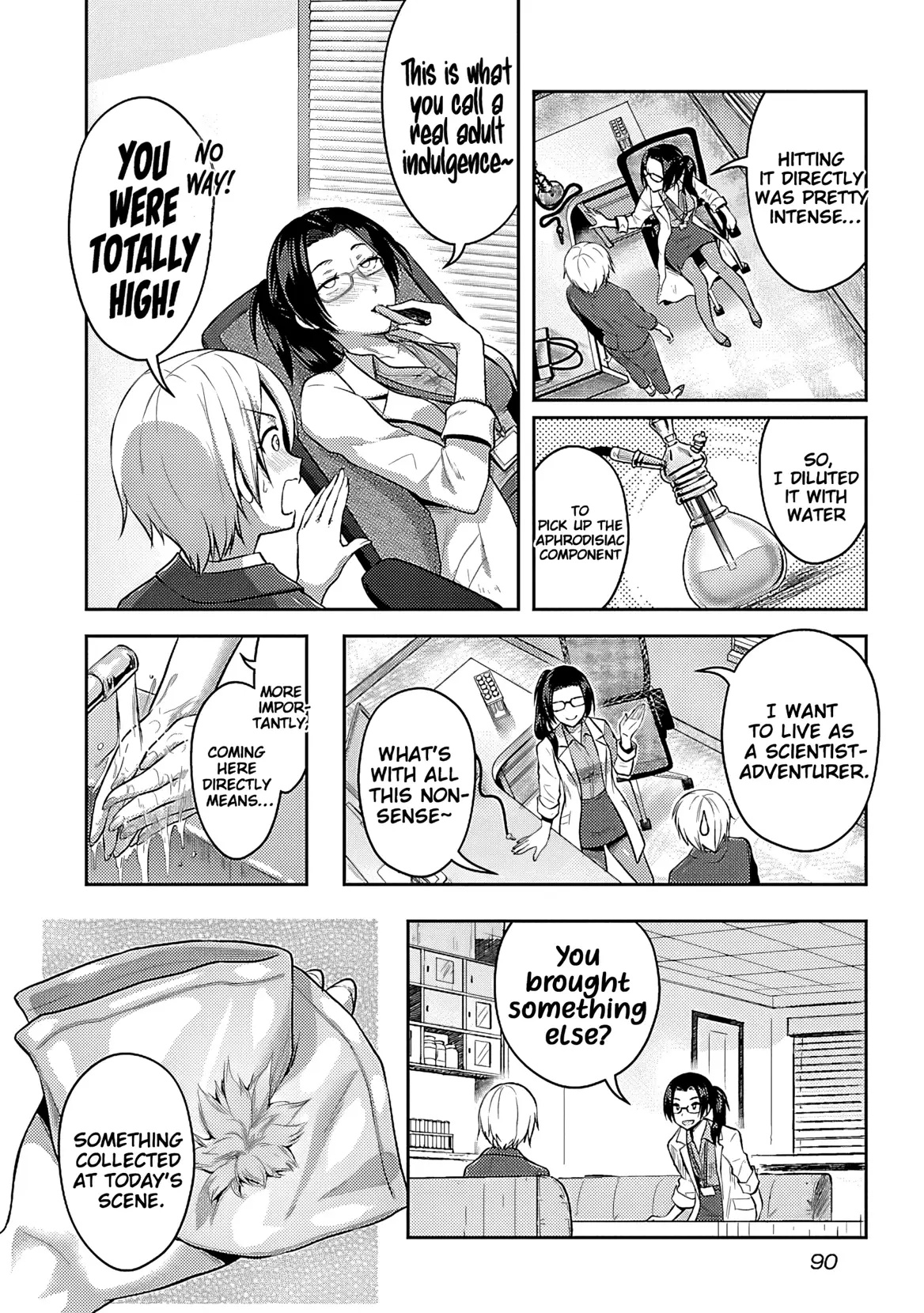 Seishokuki Aliens Meet Girls Chapter 4 Page 15