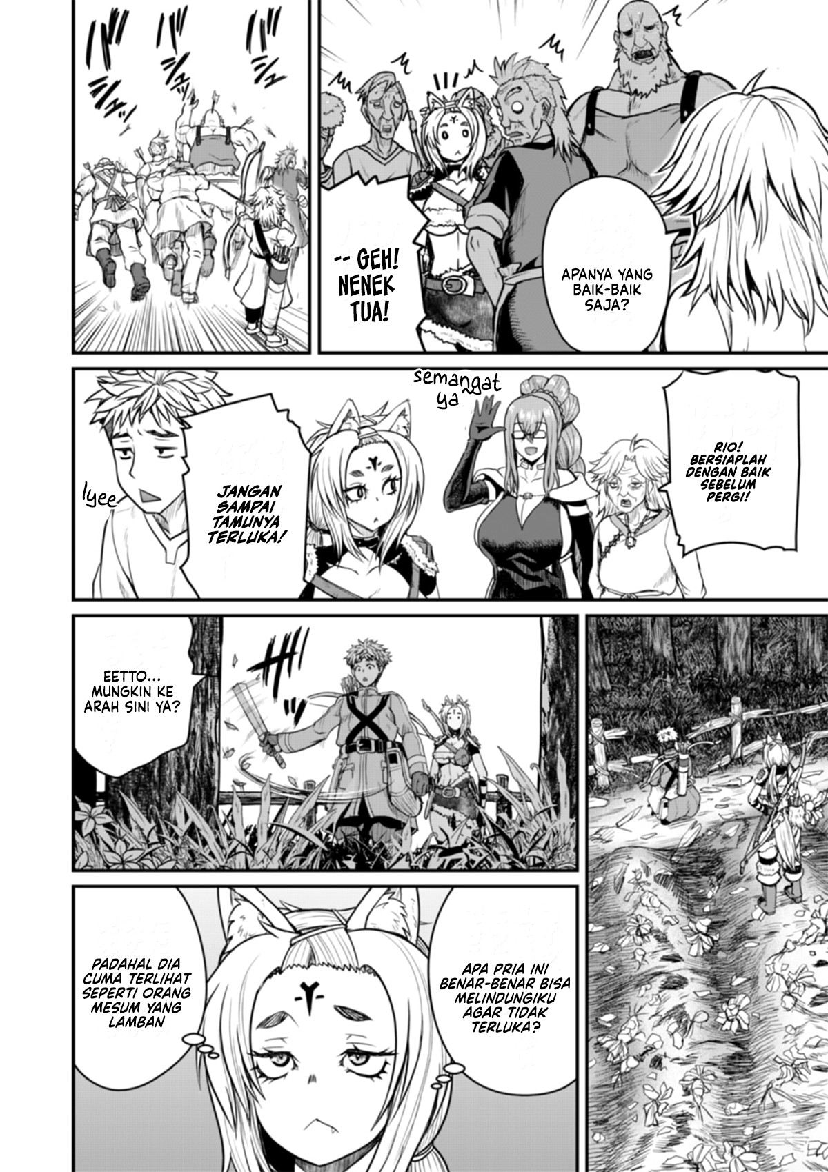 The Frontier Bathhouse Turns Into a Harem: The Old Mountain Hot Spring with Cheat-Level Powers That Female Adventurers Can't Get Enough Of Chapter 6 - halaman 13