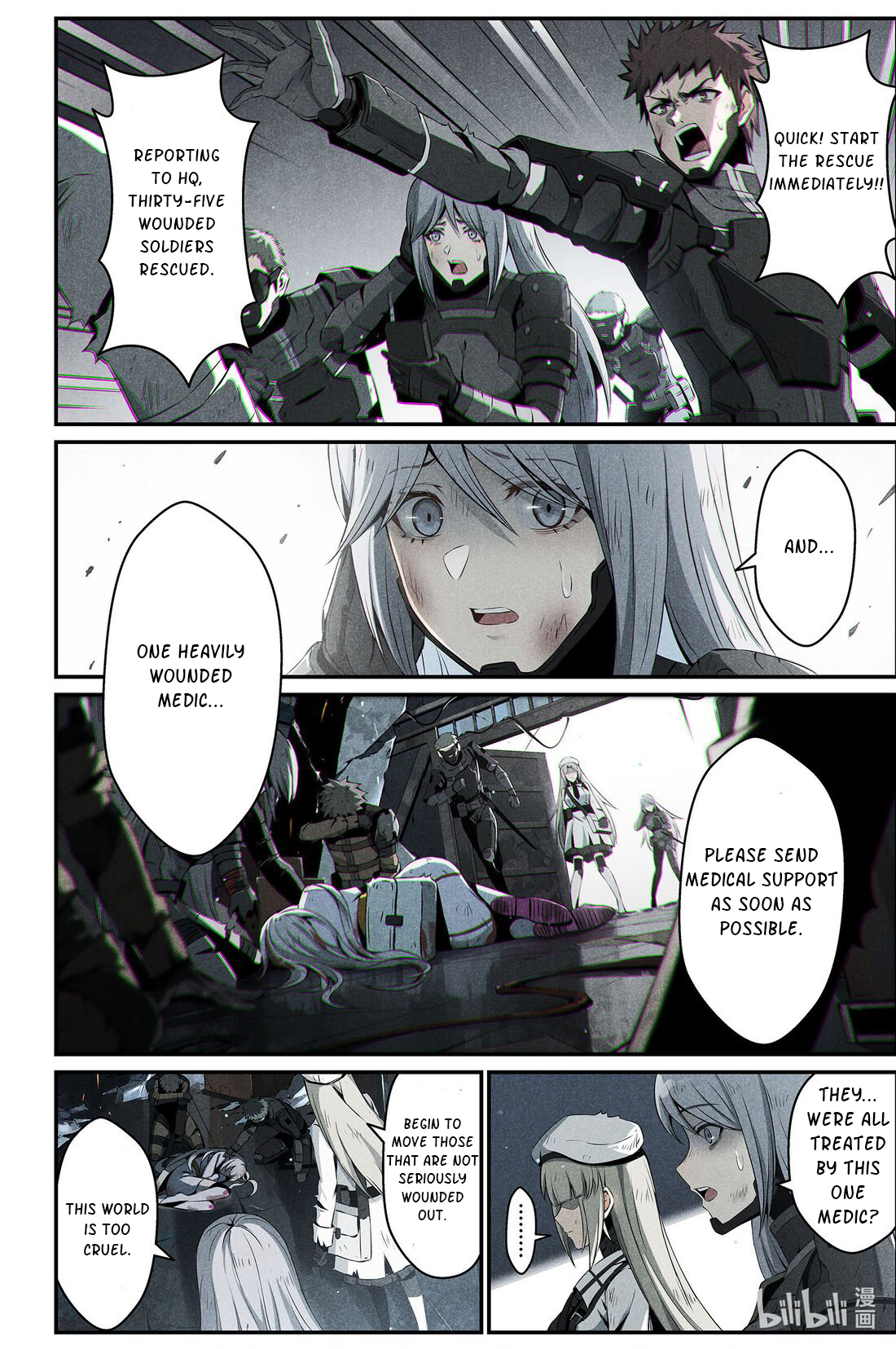 Halaman dari Punishing Gray Raven: Interlude Chapter 13
