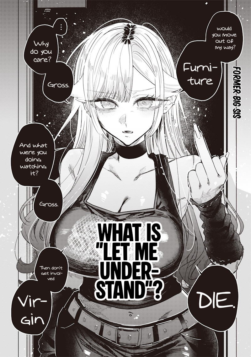 Halaman dari Namaiki na Gal Ane wo Wakaraseru Hanashi Chapter 52