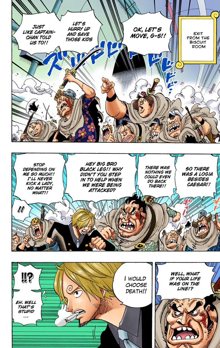 Halaman dari One Piece (Official Colored) Chapter 687