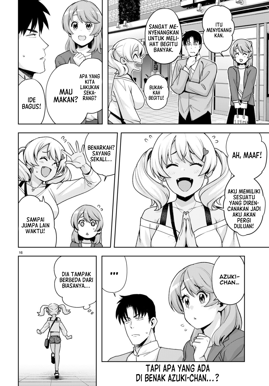 Kuro Gal-san ga Kuru! Chapter 26 - halaman 17