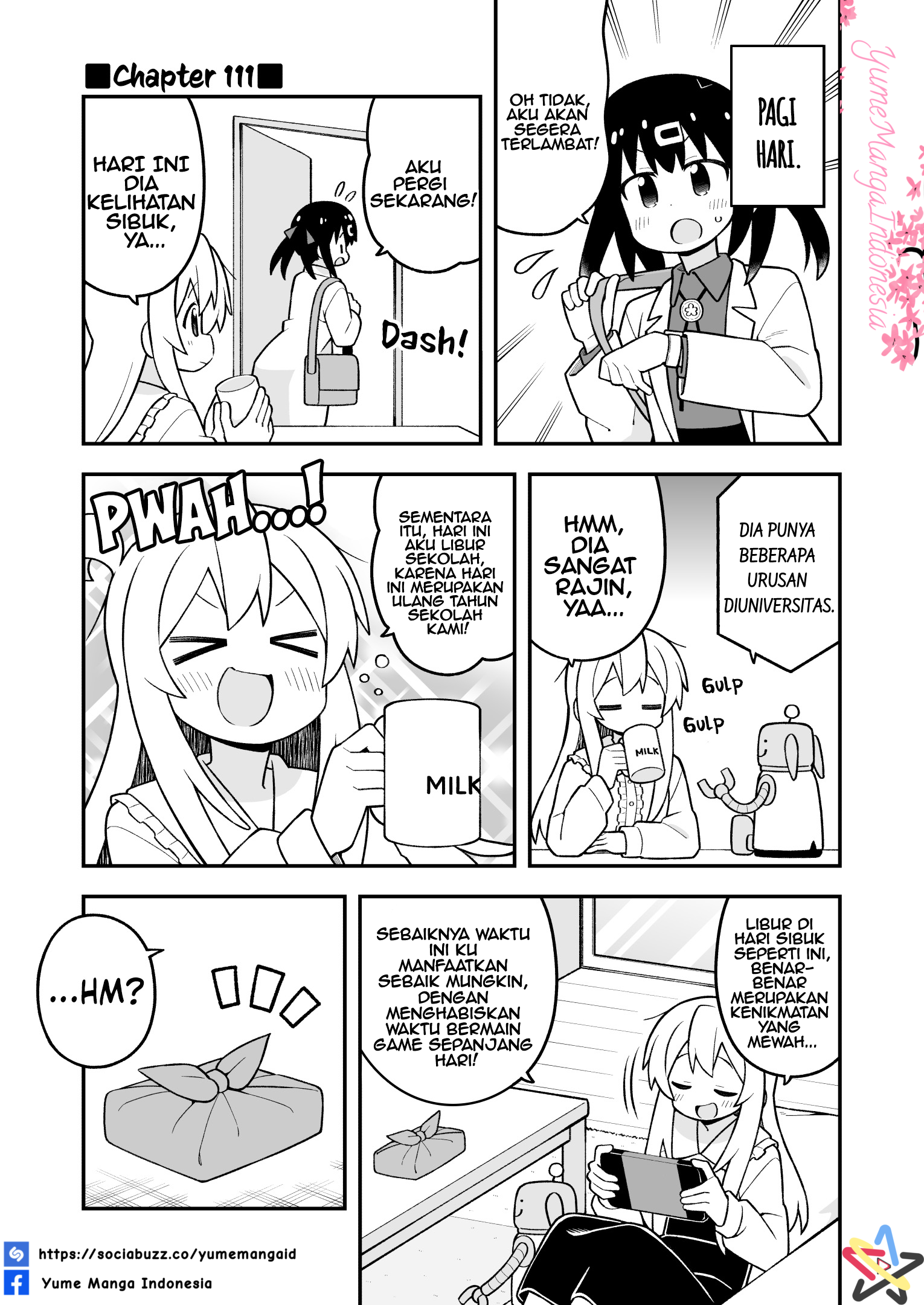Oniichan wa Oshimai! Chapter 111 - halaman 3