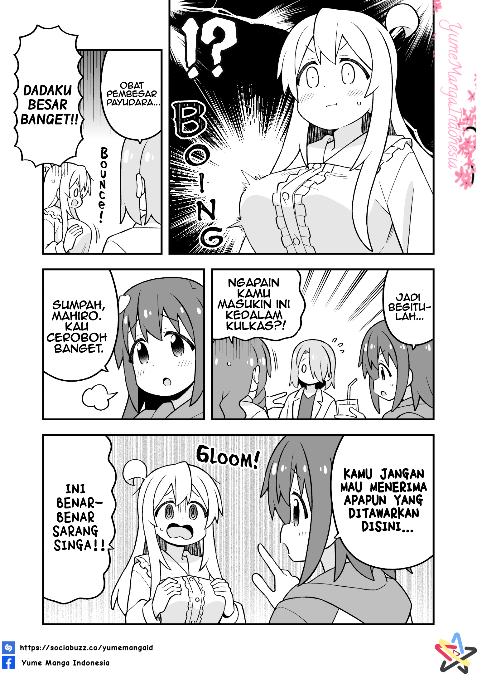 Oniichan wa Oshimai! Chapter 111 - halaman 9