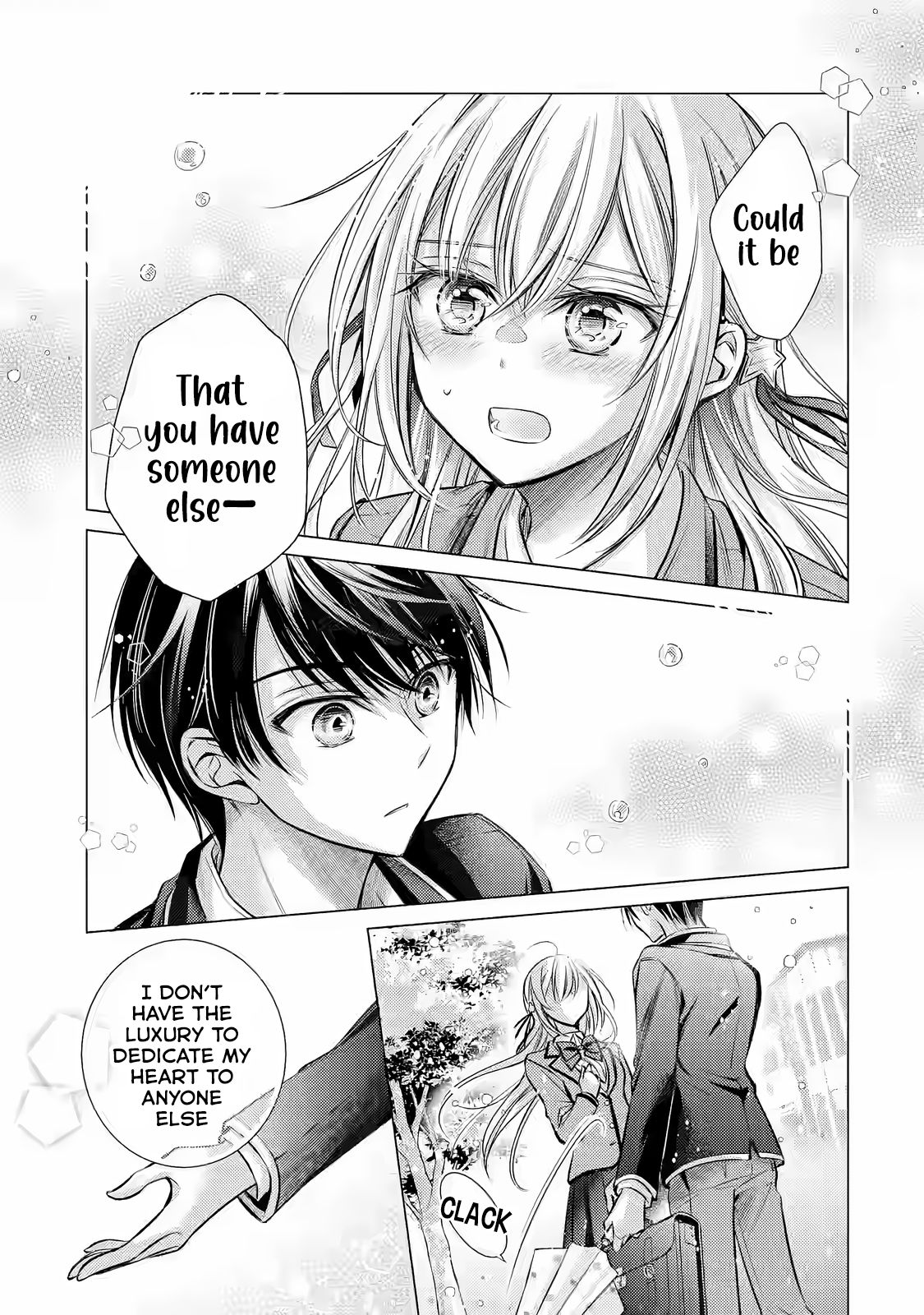 Halaman dari Ore ga Kokuhaku Sarete Kara, Ojou no Yousu ga Okashii Chapter 1.2