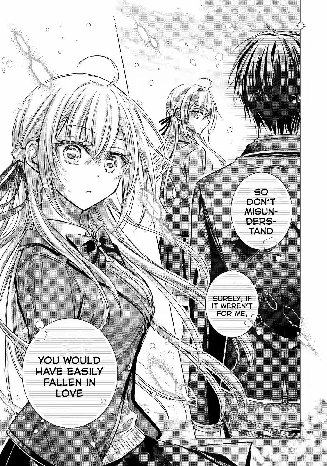 Halaman dari Ore ga Kokuhaku Sarete Kara, Ojou no Yousu ga Okashii Chapter 1.2