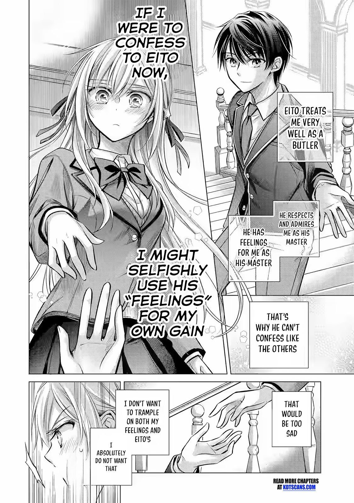 Halaman dari Ore ga Kokuhaku Sarete Kara, Ojou no Yousu ga Okashii Chapter 1.2