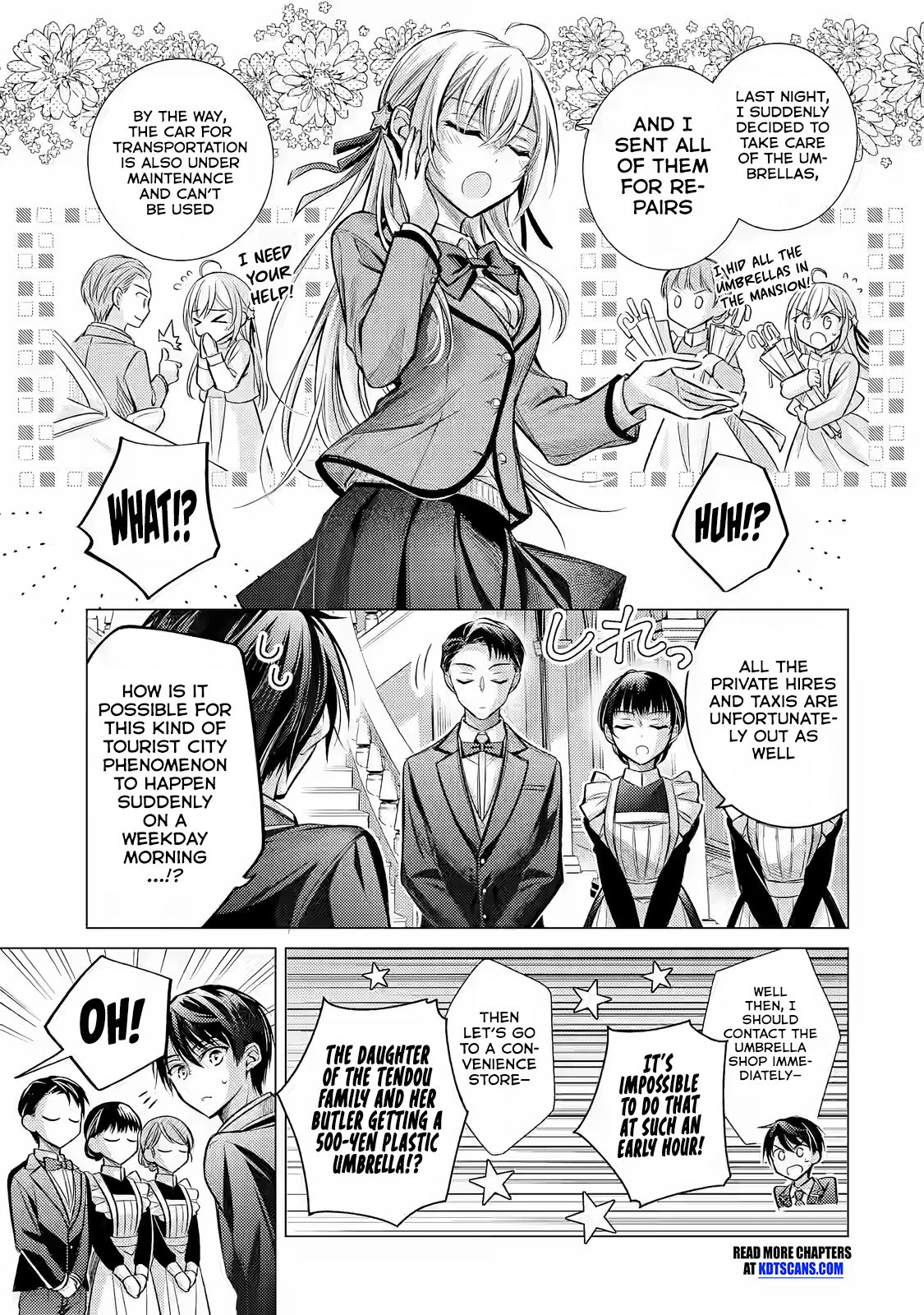 Halaman dari Ore ga Kokuhaku Sarete Kara, Ojou no Yousu ga Okashii Chapter 1.2