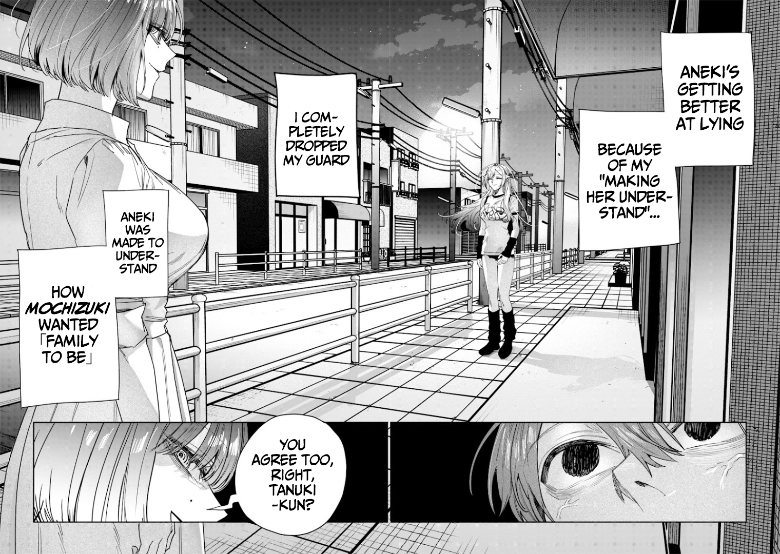 Halaman dari Namaiki na Gal Ane wo Wakaraseru Hanashi Chapter 49