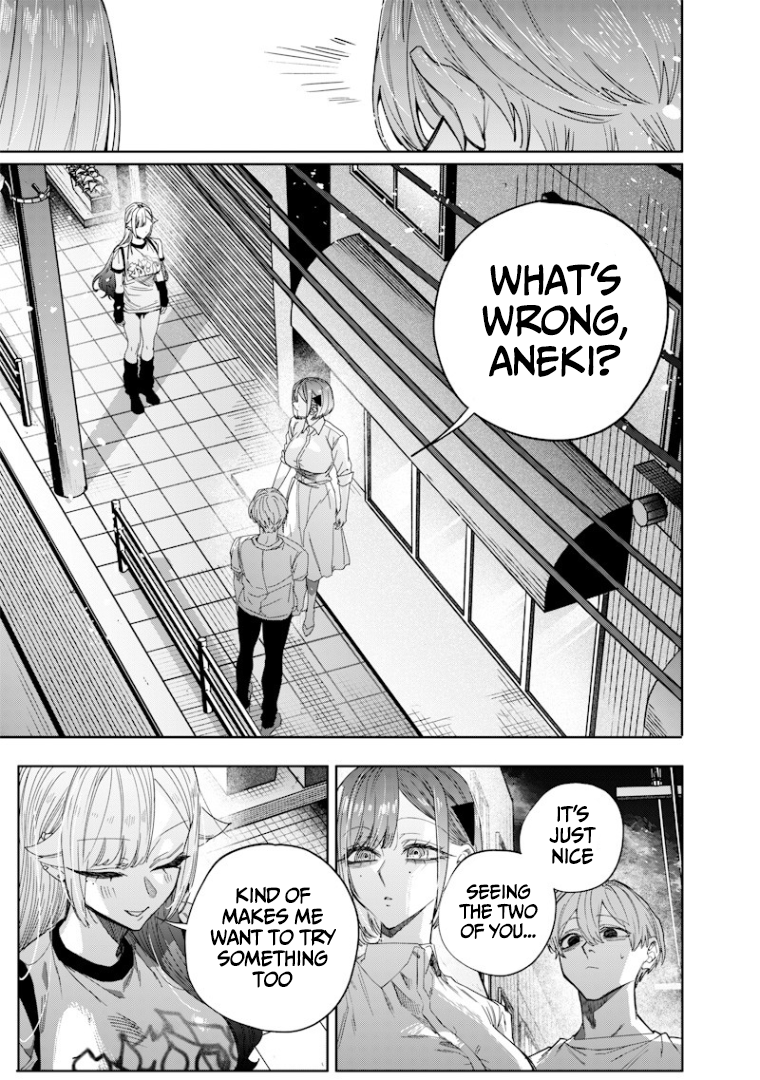 Halaman dari Namaiki na Gal Ane wo Wakaraseru Hanashi Chapter 49