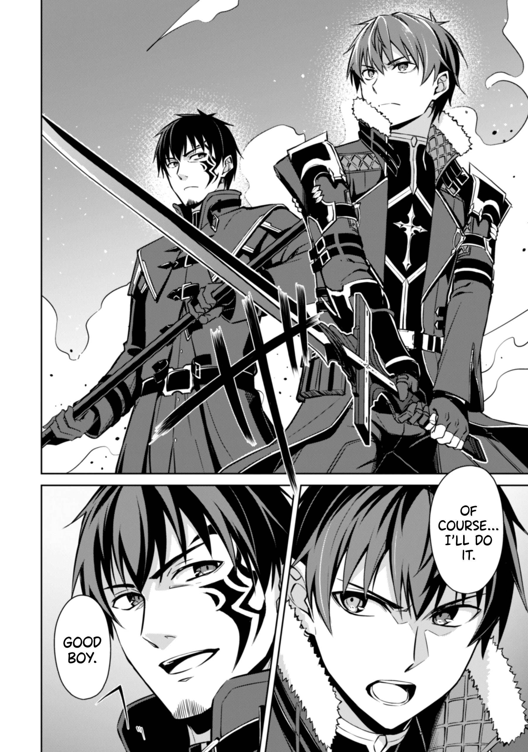 Halaman dari Boushoku no Berserk ~Ore dake Level to Iu Gainen wo Toppa suru~ Chapter 62