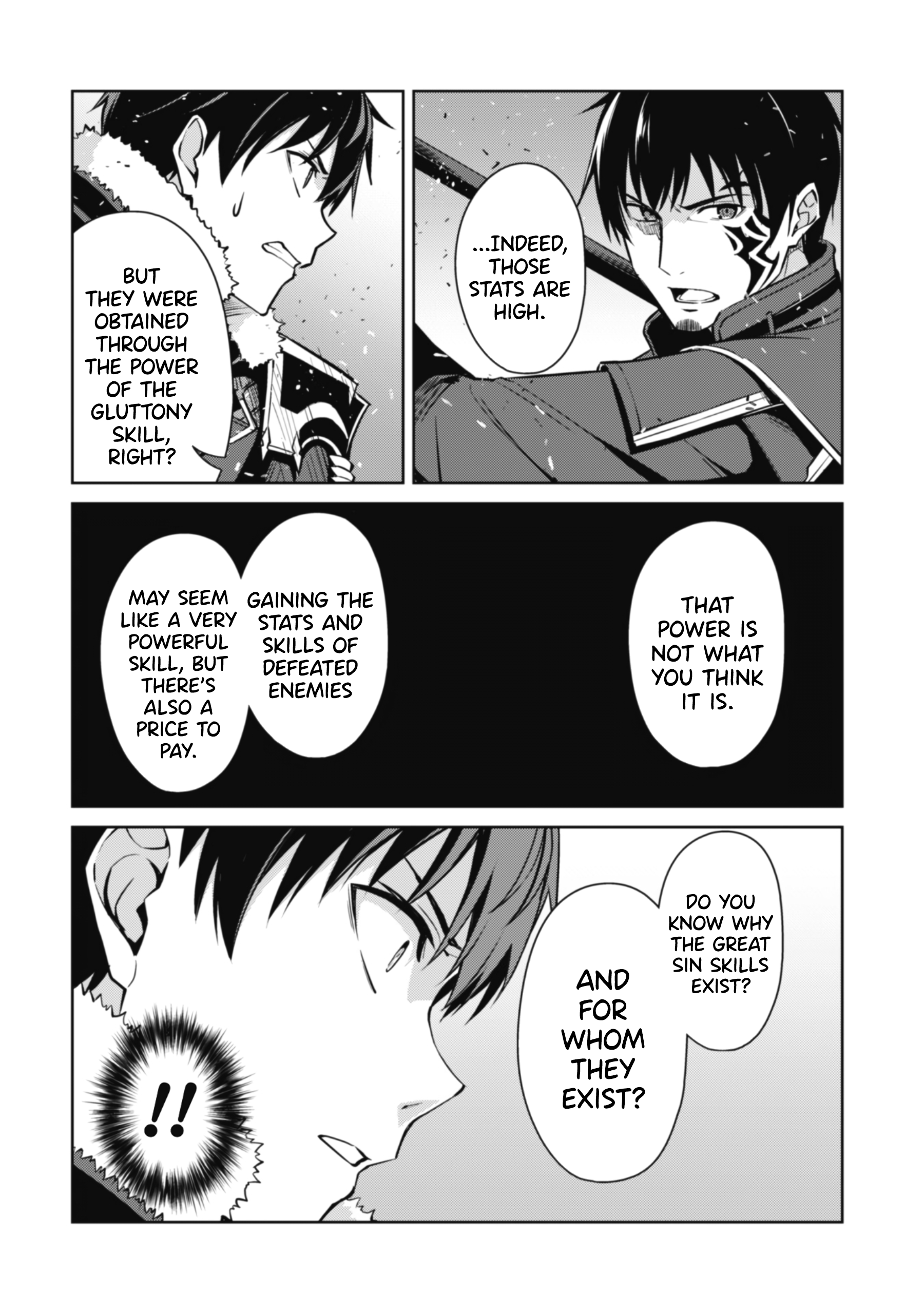 Halaman dari Boushoku no Berserk ~Ore dake Level to Iu Gainen wo Toppa suru~ Chapter 62