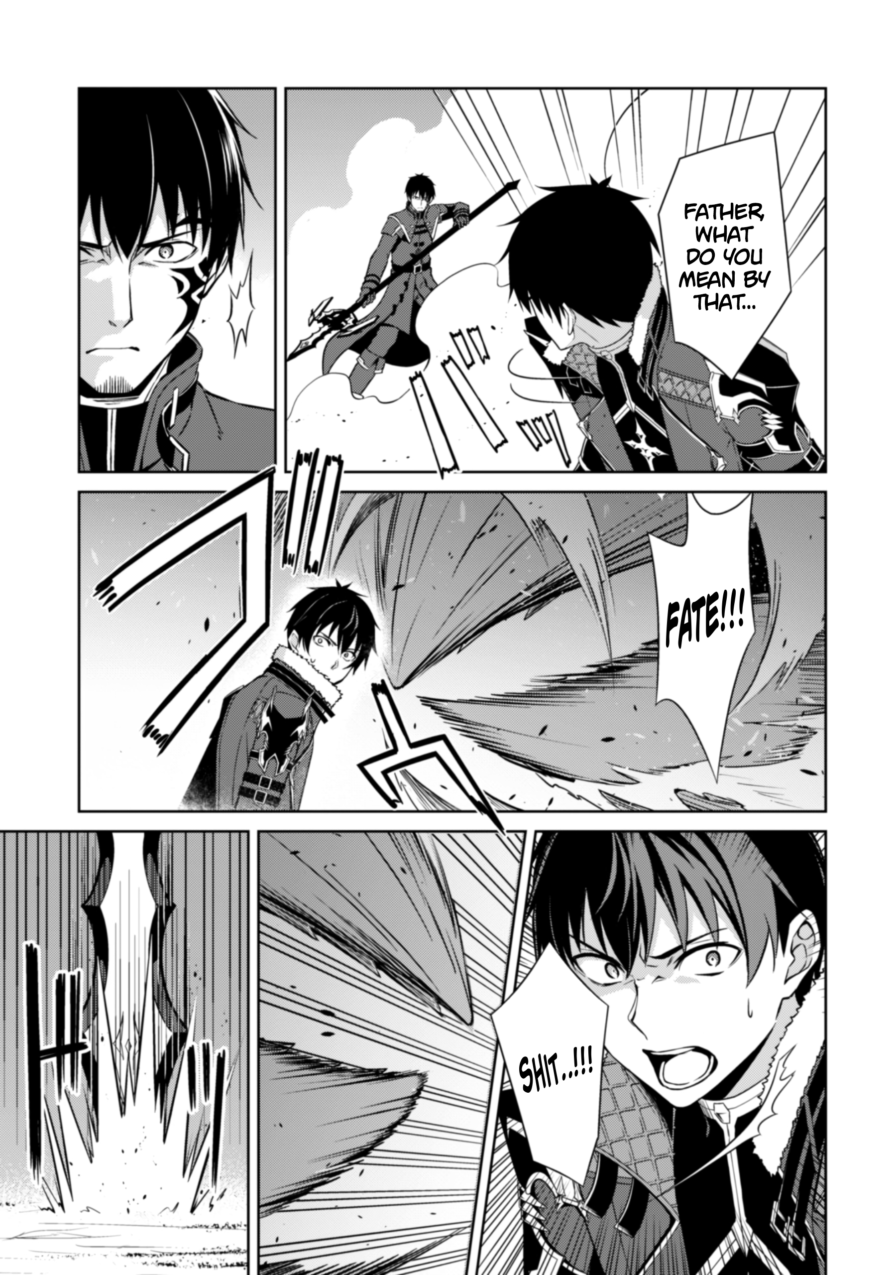 Halaman dari Boushoku no Berserk ~Ore dake Level to Iu Gainen wo Toppa suru~ Chapter 62