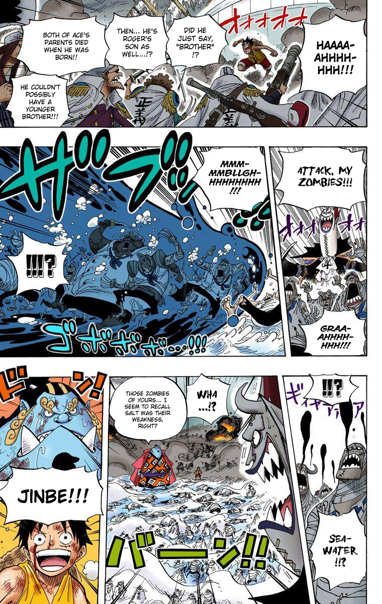 Halaman dari One Piece (Official Colored) Chapter 558