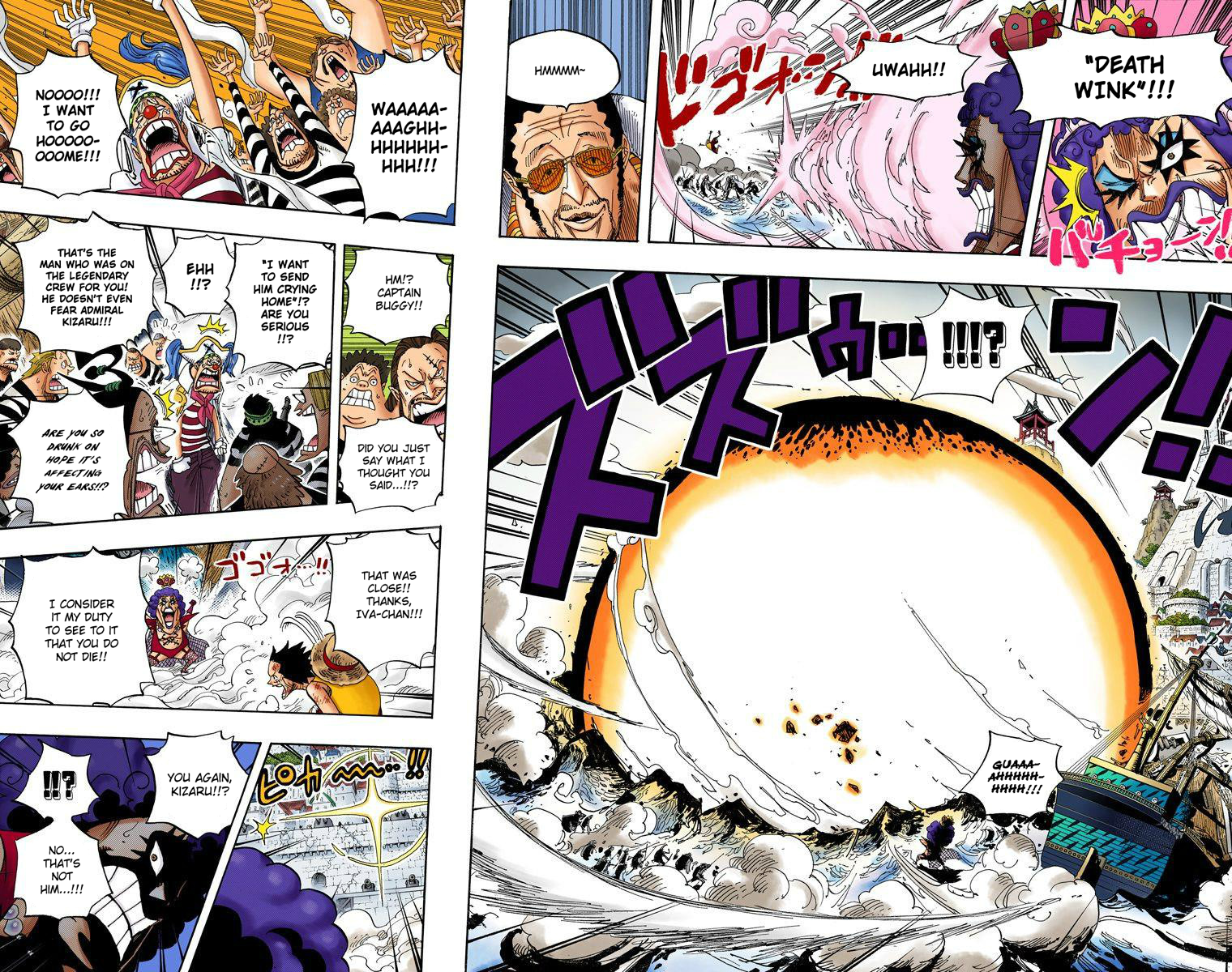 Halaman dari One Piece (Official Colored) Chapter 558