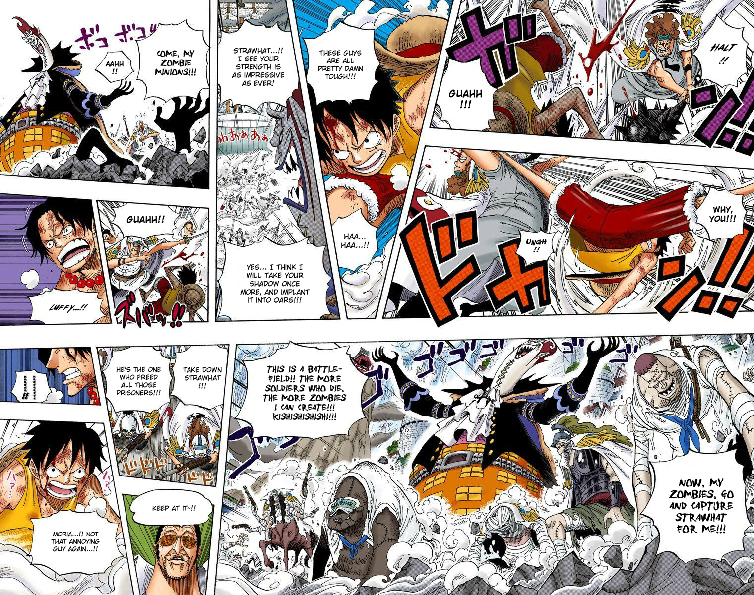 Halaman dari One Piece (Official Colored) Chapter 558