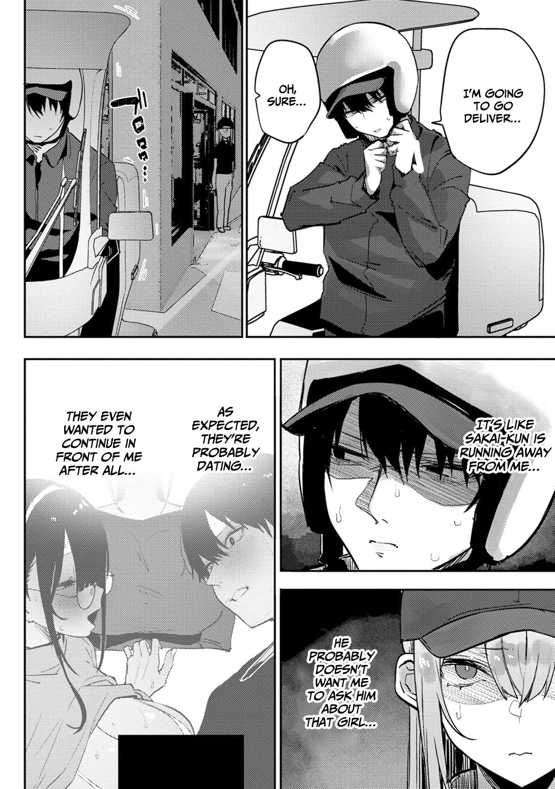 Halaman dari Mukuchina Miyashita-san no Shikiyoku Channel Chapter 6