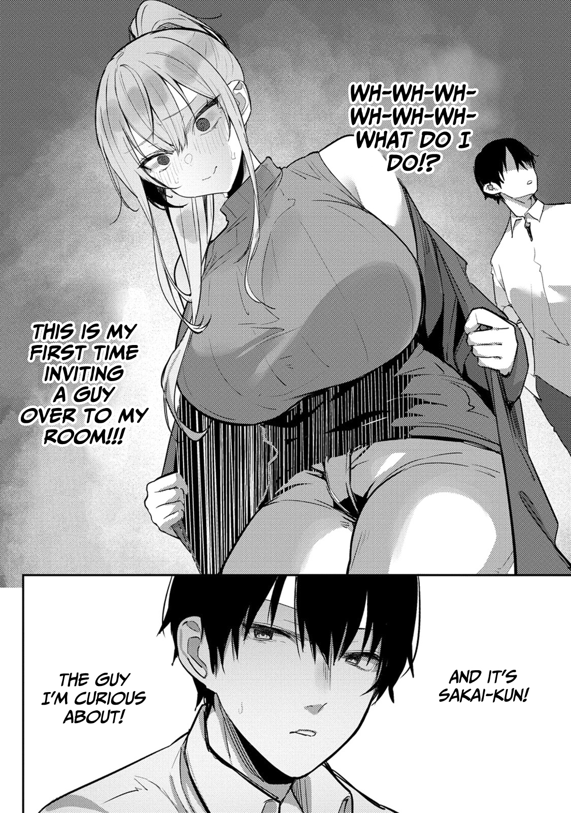 Halaman dari Mukuchina Miyashita-san no Shikiyoku Channel Chapter 6