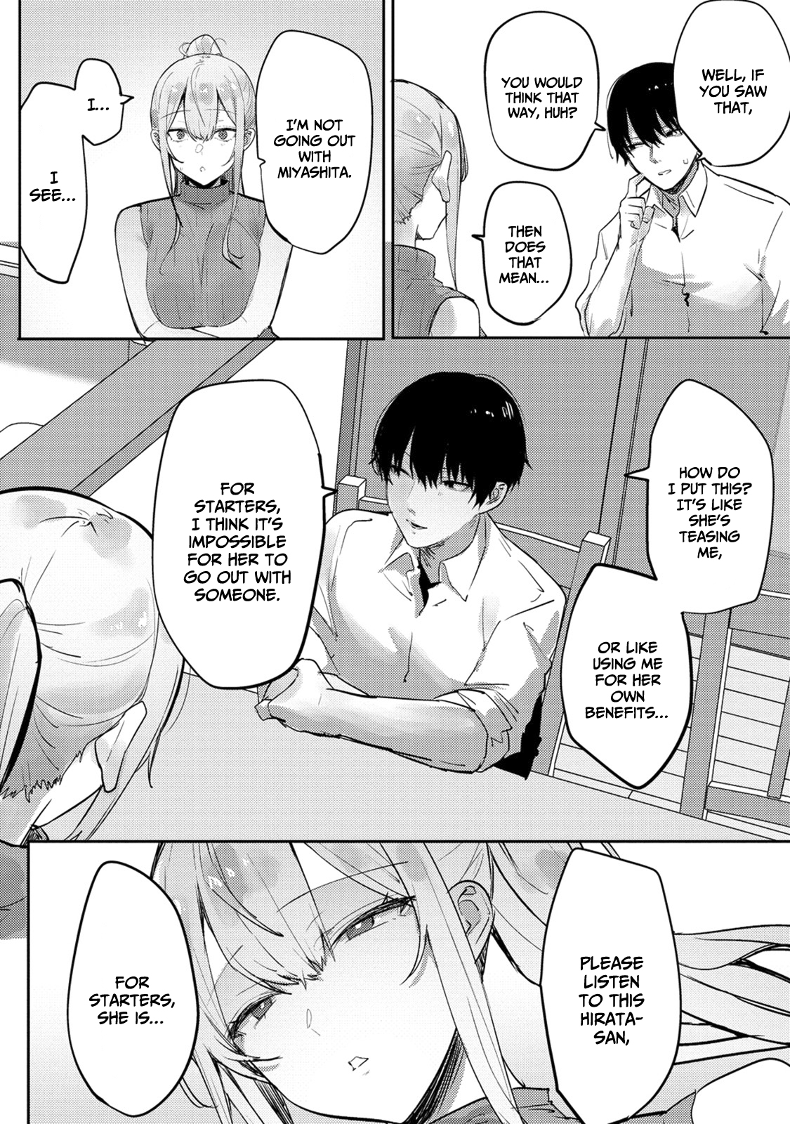 Halaman dari Mukuchina Miyashita-san no Shikiyoku Channel Chapter 6
