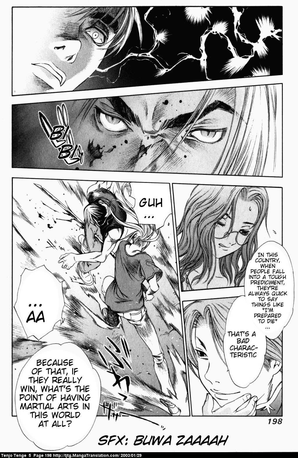 Halaman dari Tenjou Tenge Chapter 33