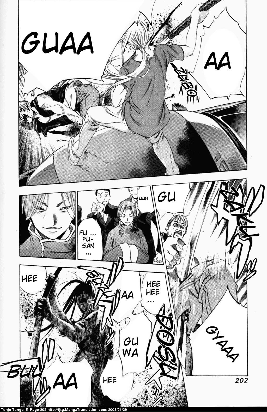 Halaman dari Tenjou Tenge Chapter 33
