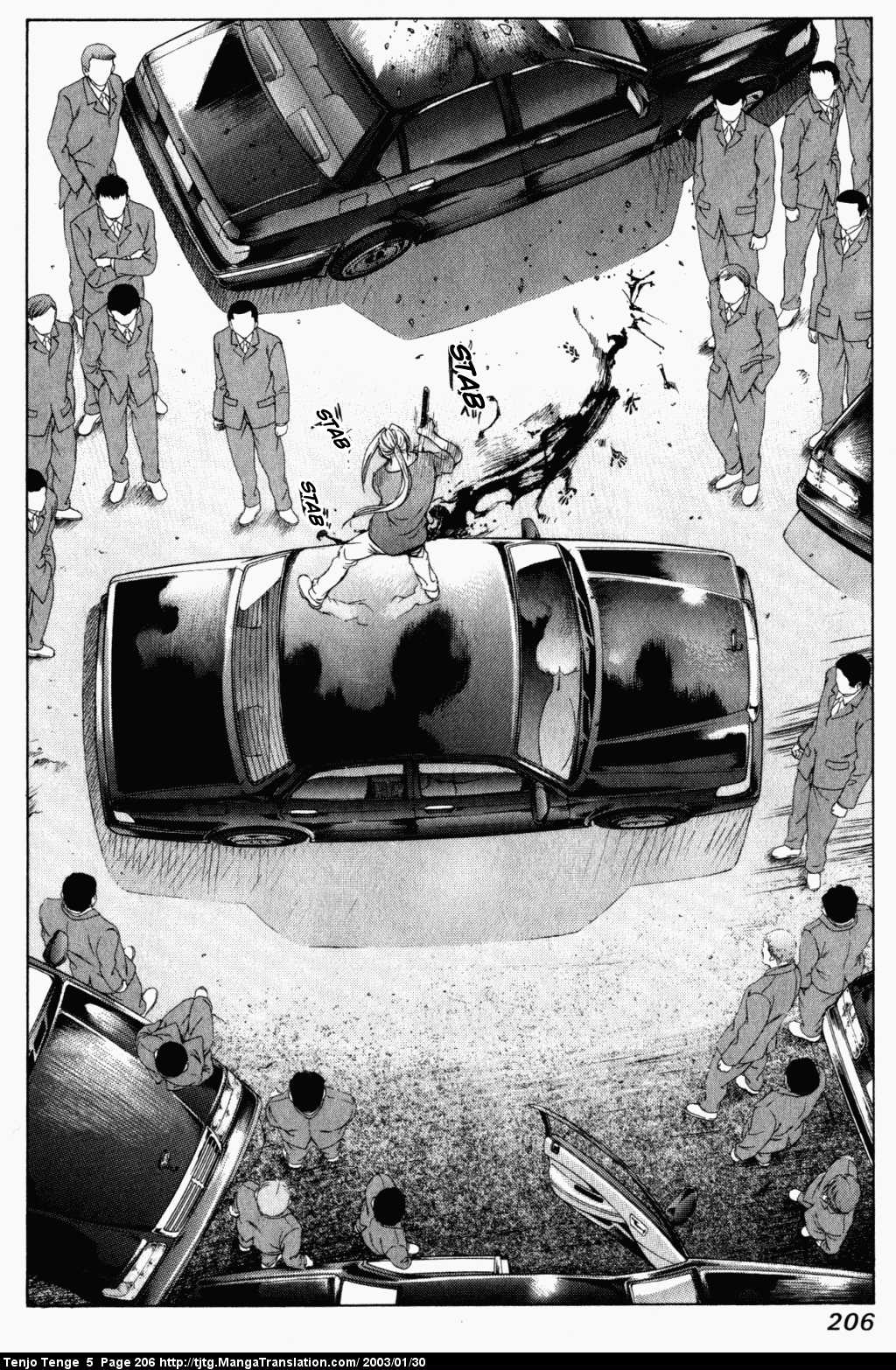 Halaman dari Tenjou Tenge Chapter 33