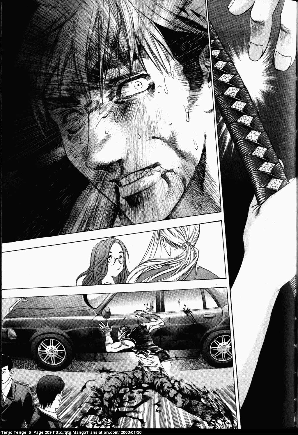 Halaman dari Tenjou Tenge Chapter 33