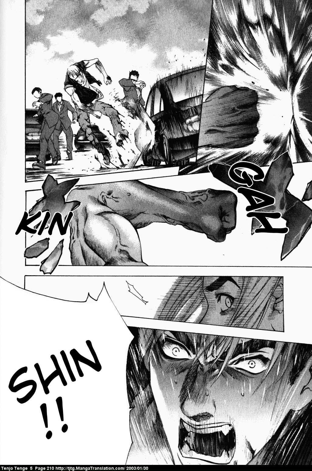 Halaman dari Tenjou Tenge Chapter 33