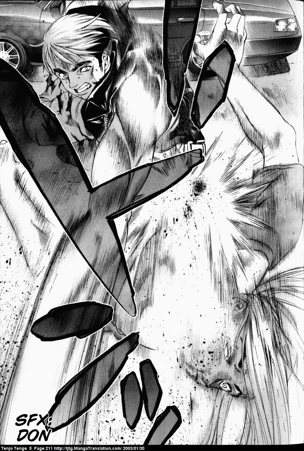 Halaman dari Tenjou Tenge Chapter 33