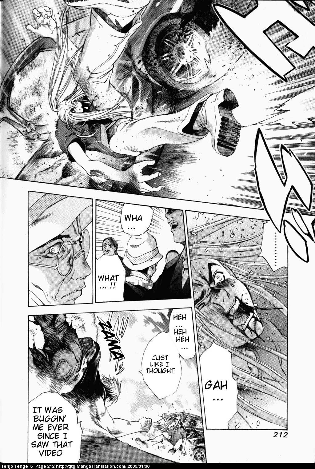 Halaman dari Tenjou Tenge Chapter 33
