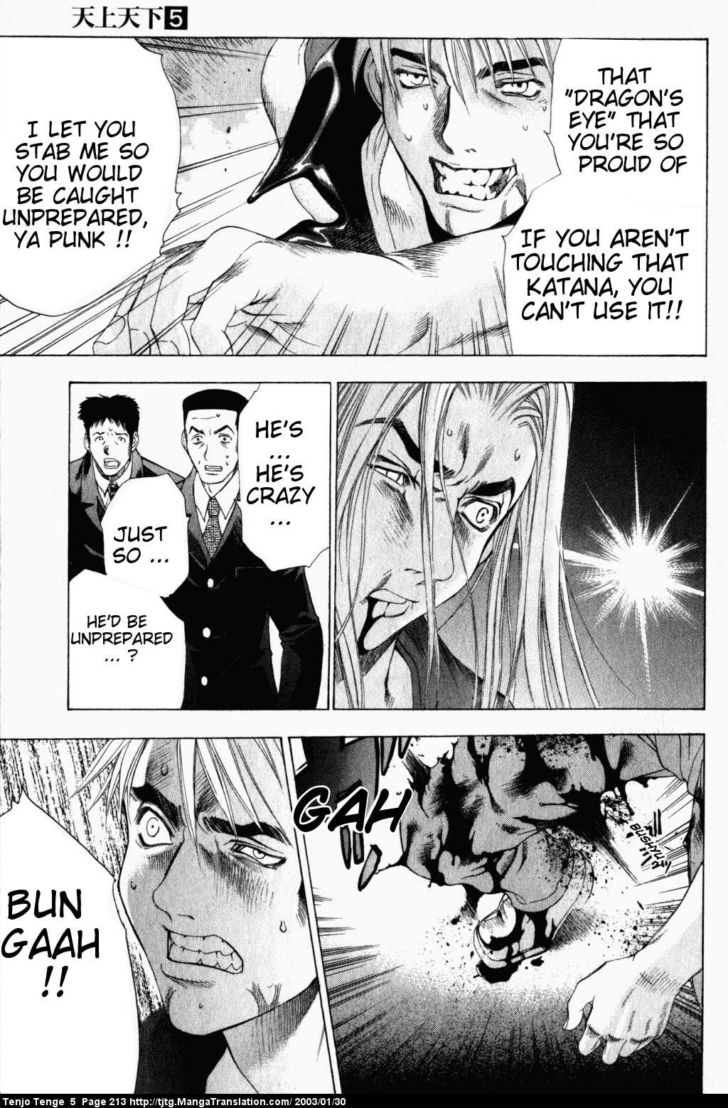 Halaman dari Tenjou Tenge Chapter 33