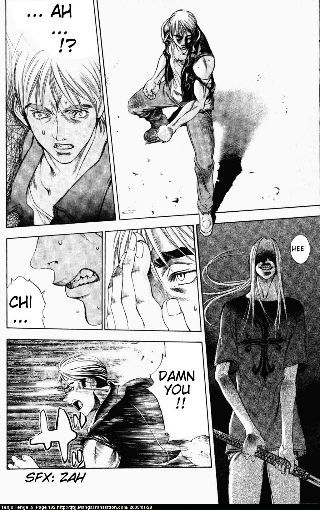 Halaman dari Tenjou Tenge Chapter 33