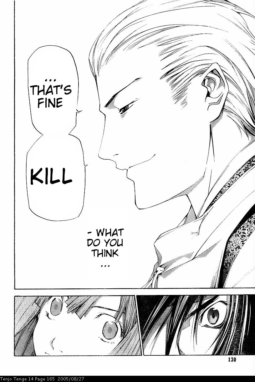 Halaman dari Tenjou Tenge Chapter 87