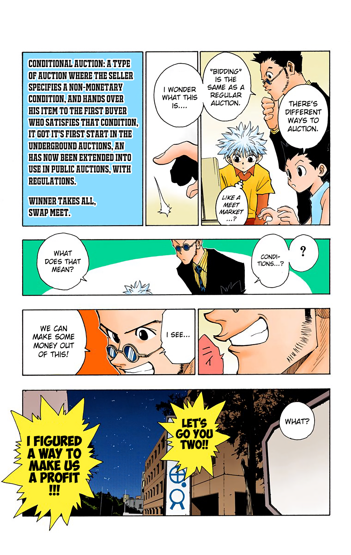 Halaman dari HUNTER x HUNTER (Official Colored) Chapter 72