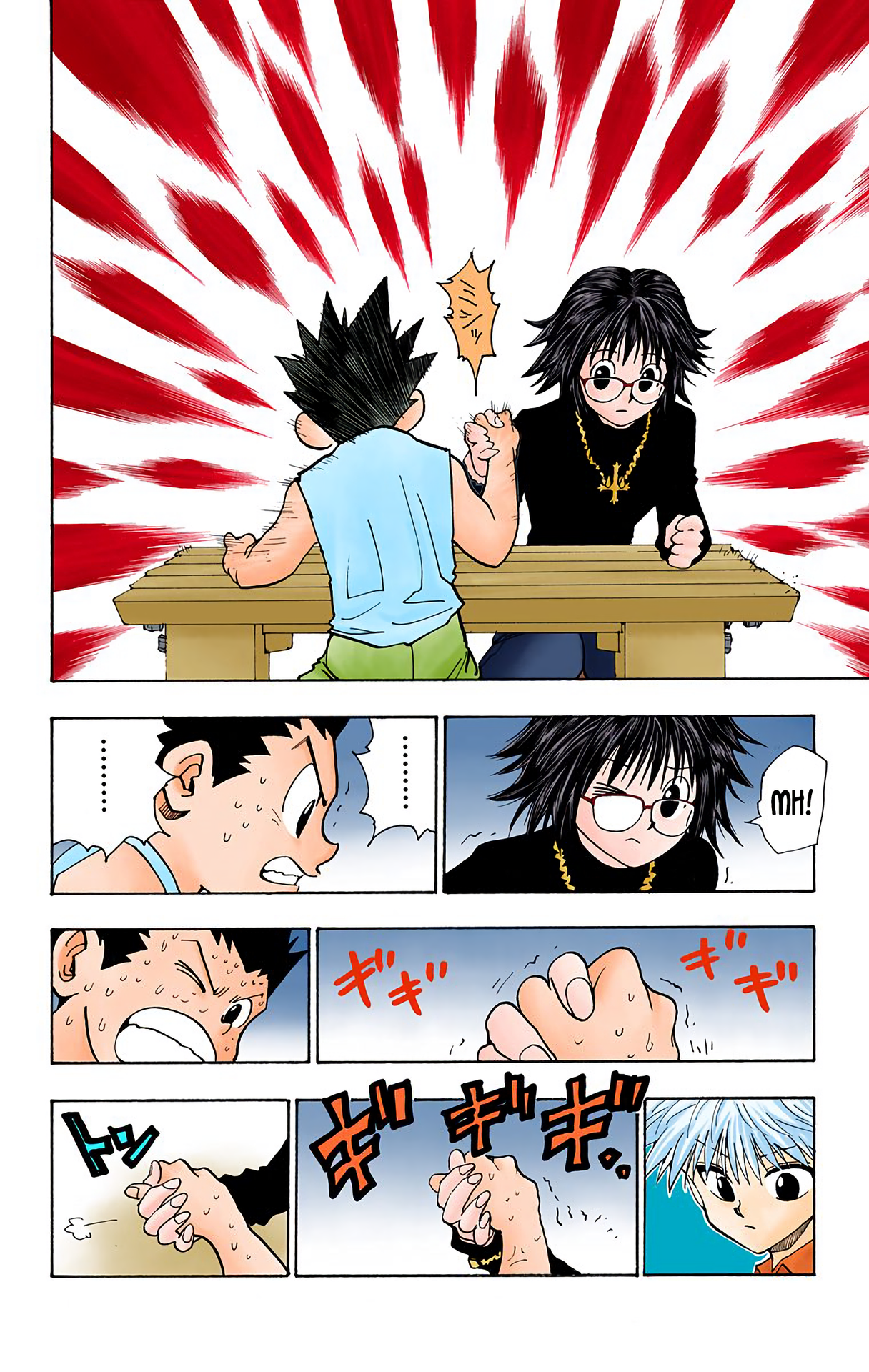 Halaman dari HUNTER x HUNTER (Official Colored) Chapter 72