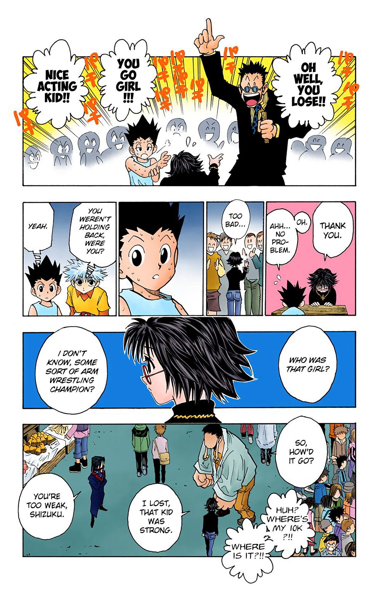 Halaman dari HUNTER x HUNTER (Official Colored) Chapter 72