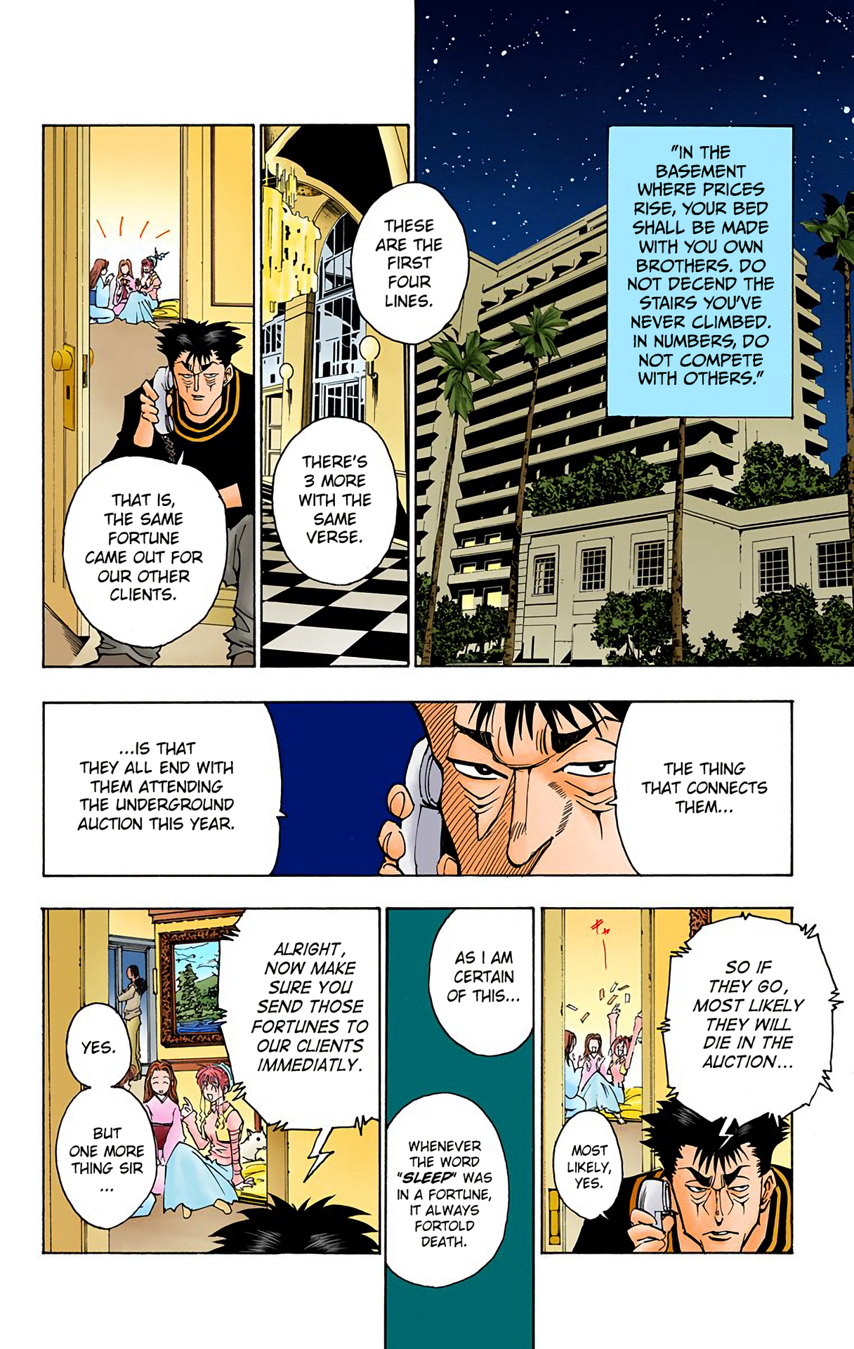Halaman dari HUNTER x HUNTER (Official Colored) Chapter 72
