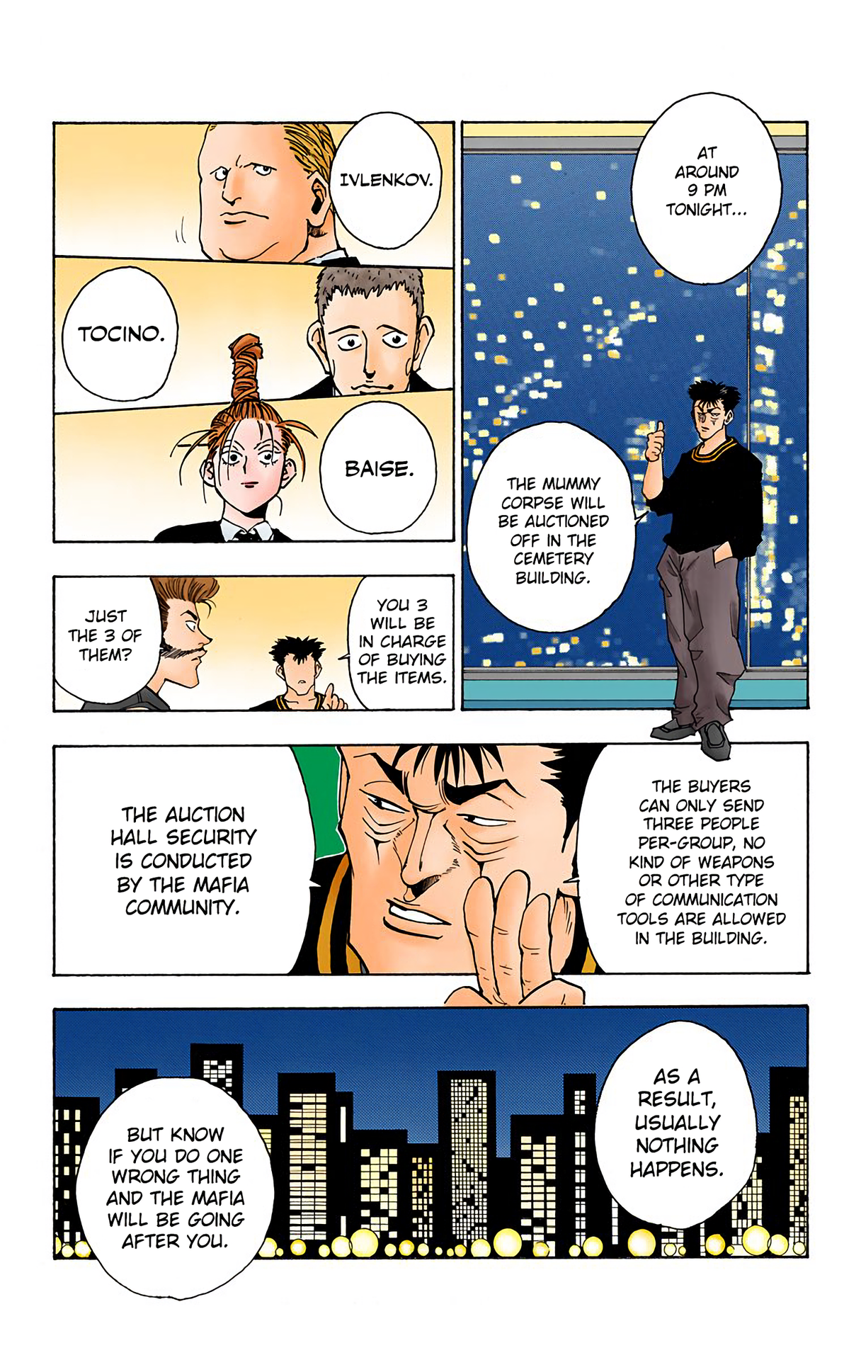 Halaman dari HUNTER x HUNTER (Official Colored) Chapter 72