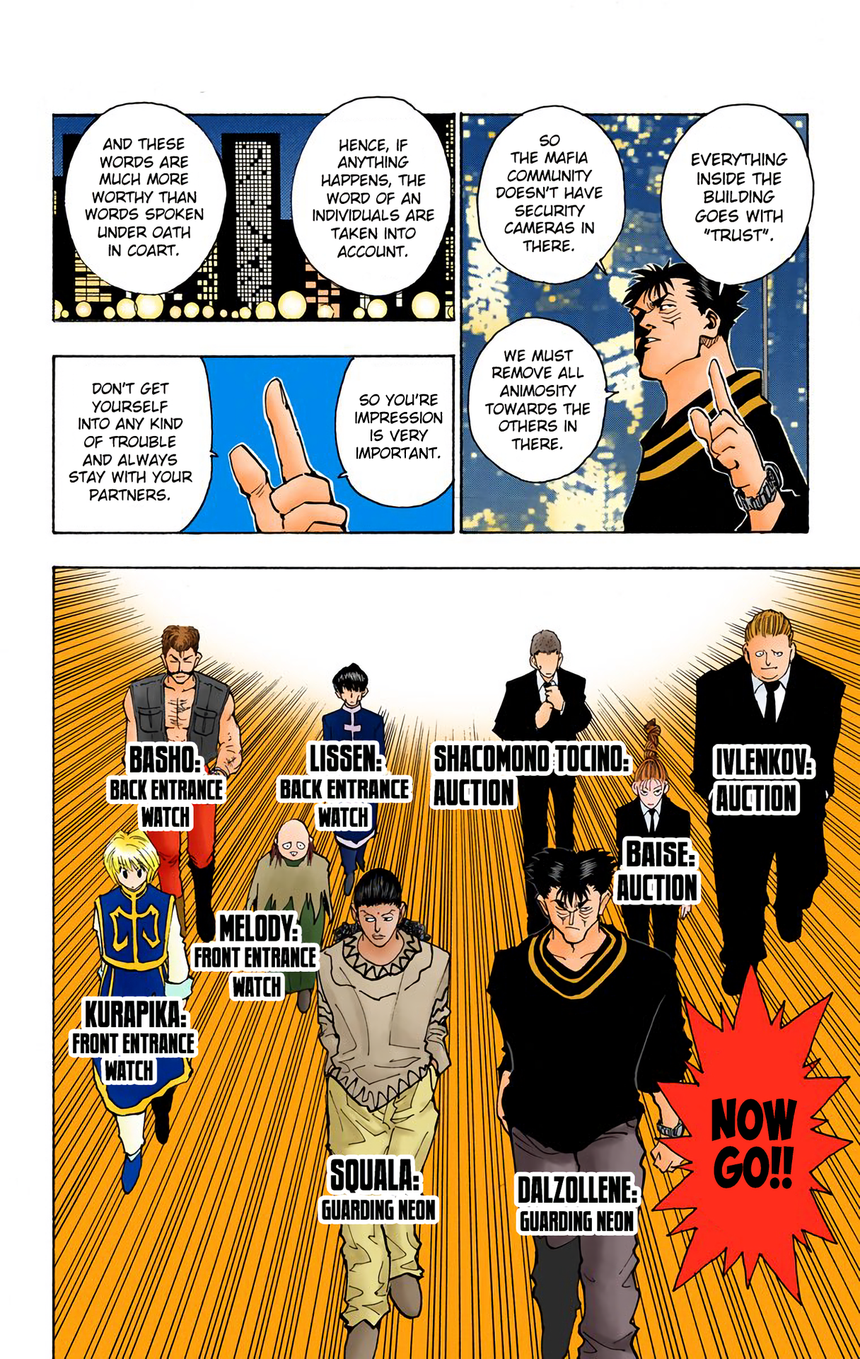 Halaman dari HUNTER x HUNTER (Official Colored) Chapter 72