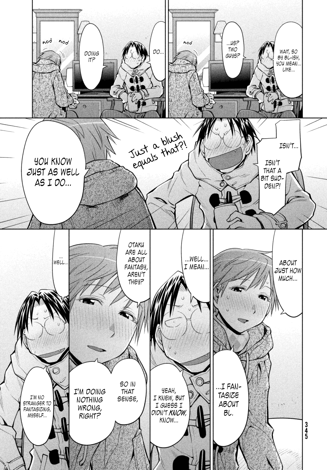 Halaman dari Genshiken Nidaime - The Society for the Study of Modern Visual Culture II Chapter 110