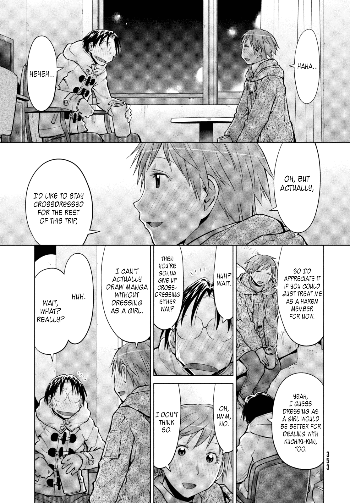 Halaman dari Genshiken Nidaime - The Society for the Study of Modern Visual Culture II Chapter 110