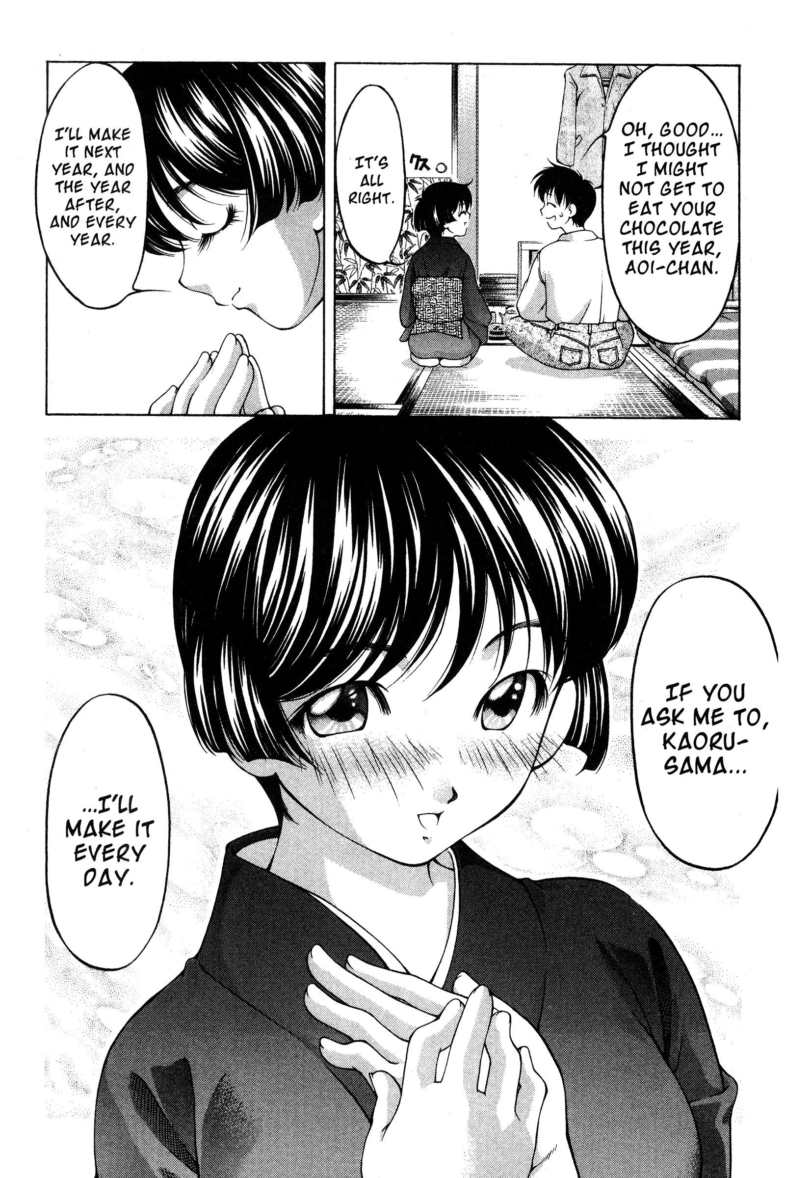 Halaman dari Ai Yori Aoshi Chapter 68.5