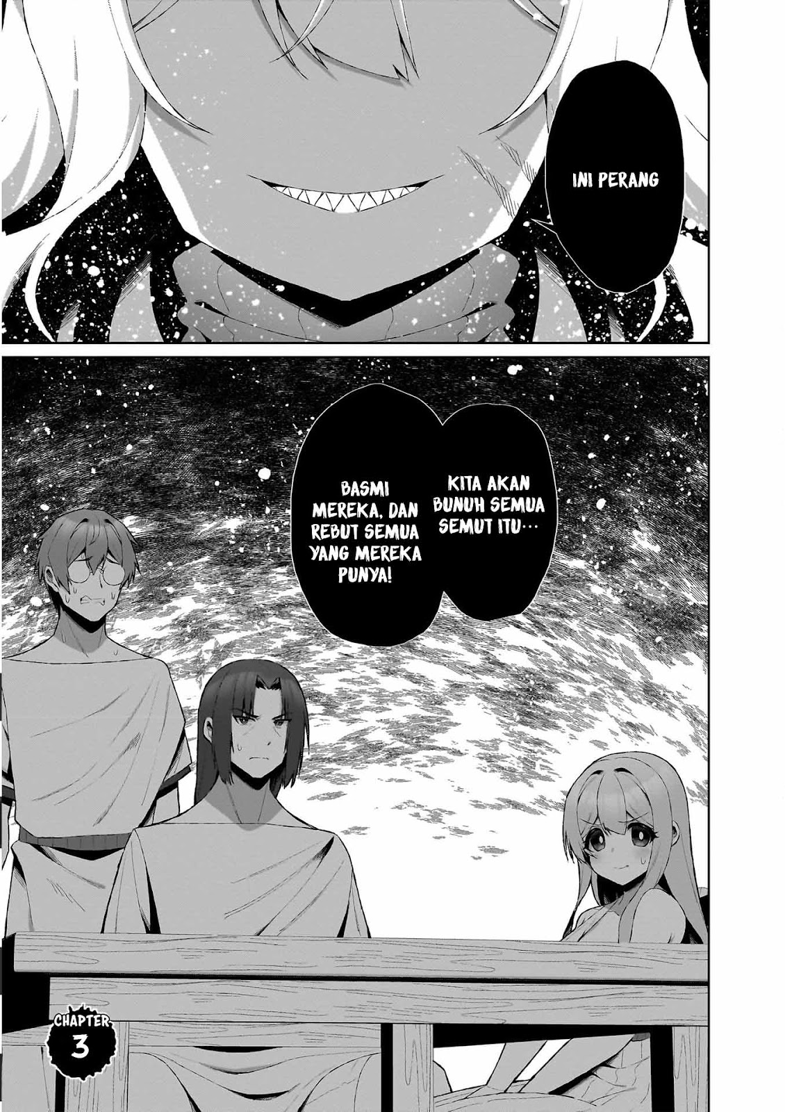 Nougaku Hakase no Isekai Musou: Kinki no Chishiki de Kizuku Monster Musume Harem Chapter 3 - halaman 3