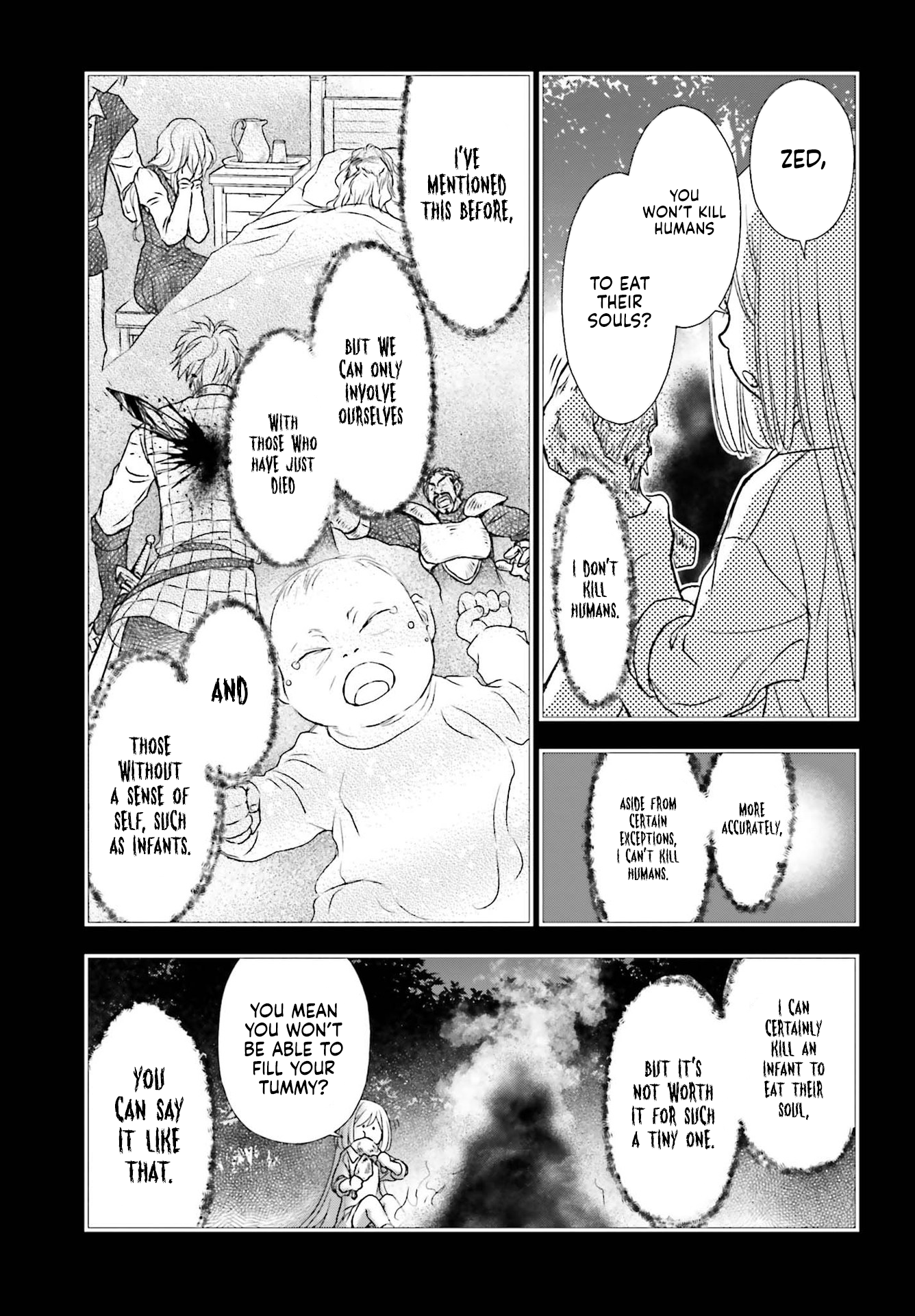 Shinigami ni Sodaterareta Shoujo wa Shikkoku no Tsurugi o Mune ni Idaku Chapter 20 Page 11
