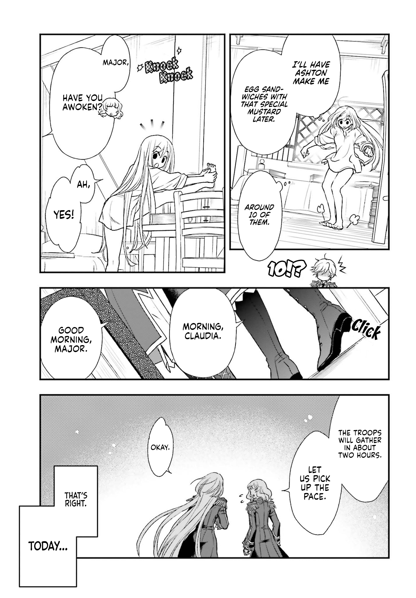 Shinigami ni Sodaterareta Shoujo wa Shikkoku no Tsurugi o Mune ni Idaku Chapter 20 Page 18