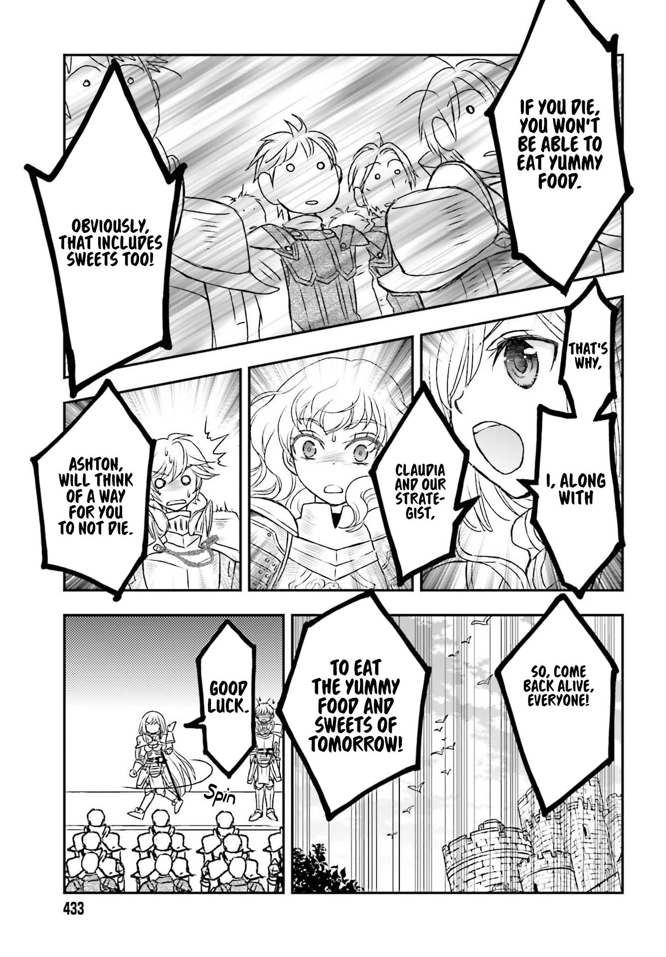 Shinigami ni Sodaterareta Shoujo wa Shikkoku no Tsurugi o Mune ni Idaku Chapter 20 Page 22